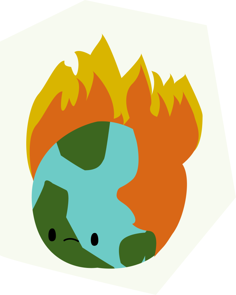 Earth on fire