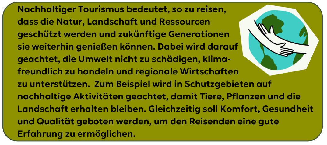 Nachhaltiger Tourismus