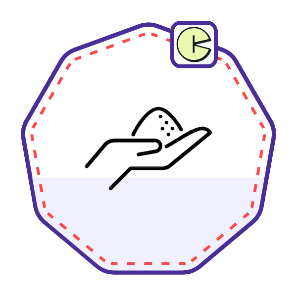 Badge ,,Schutz und Erhalt von Böden"