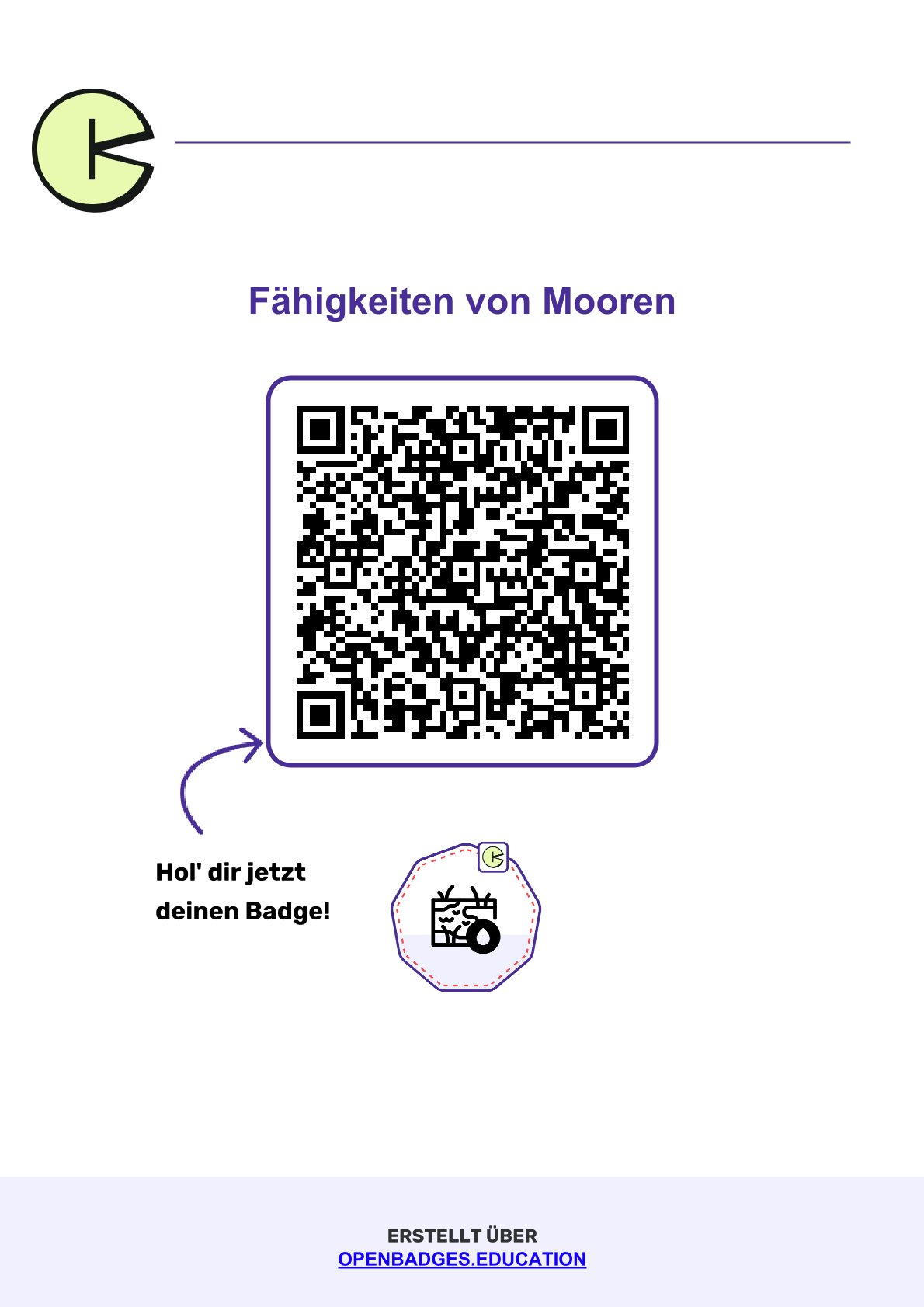 Badge - Fähigkeiten von Mooren