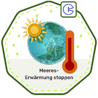 Badge Meereserwärmung