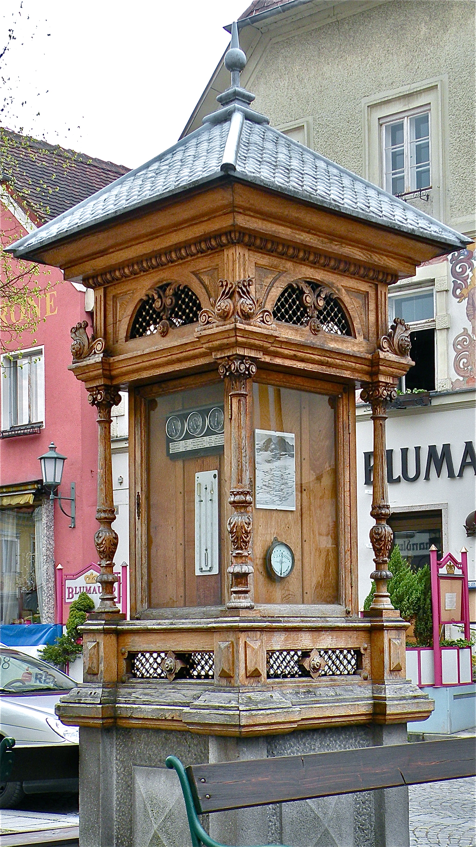 Wetterstation in Grein an der Donau