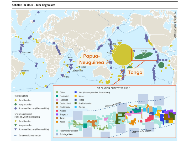 Abb. 15: Meeresatlas 2017/bearbeitet von Mycelia gGmbH - Metallvorkommen und Lizenzen im Meer - canva.com/CC BY 4.0.